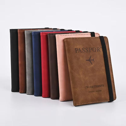 Premium Leather Passport Holder
